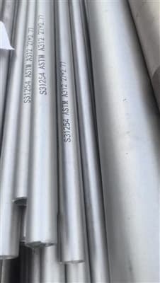 Premium ASTM A312 UNS S31254 254SMO Zanglamaydigan Po'lat Quvurlar Meksikaga Jo'natildi