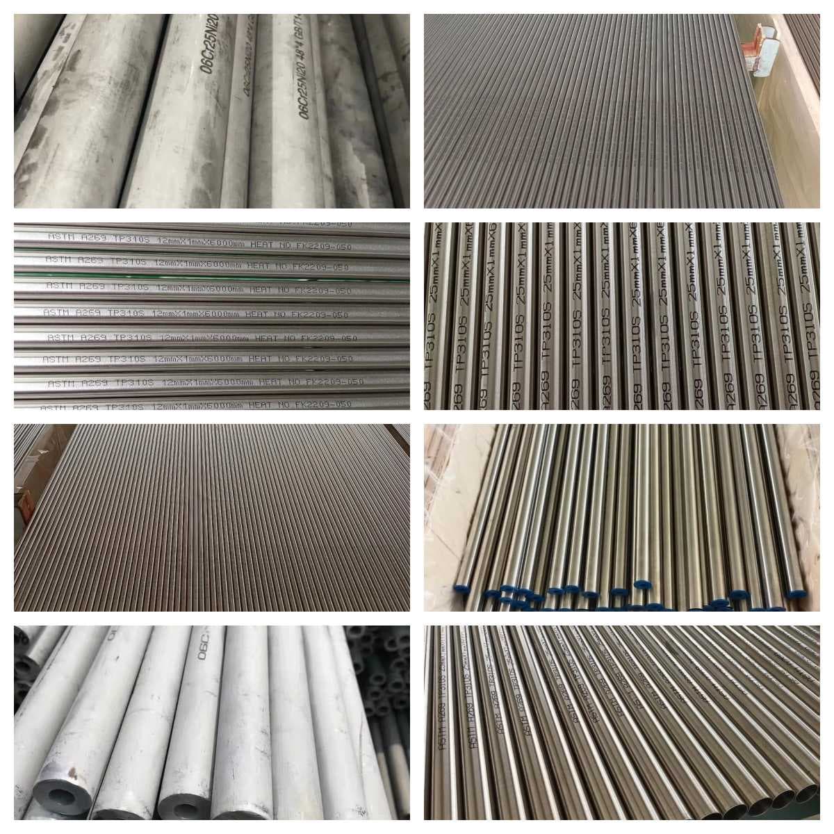 ASTM A312 / ASTM SA312 Zanglamaydigan Poʻlat 310s Quvur 7