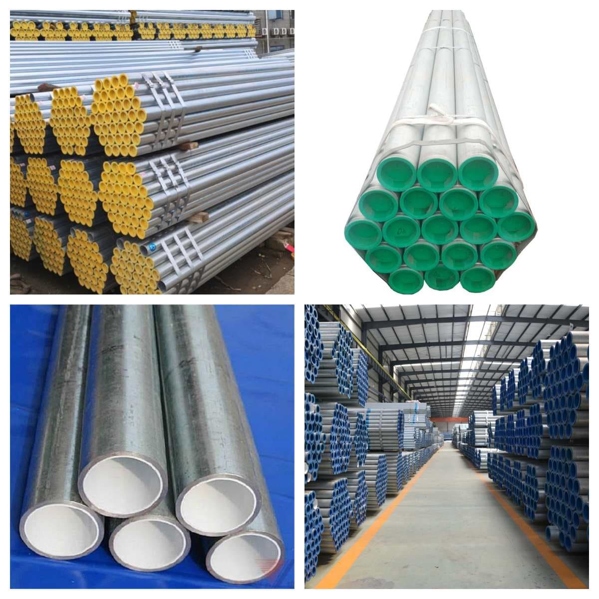 Issiq Daldırma Galvanizatsiyalangan Poʻlat-Plastik Kompozit Quvur 4